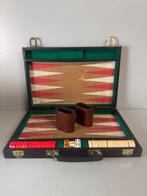 Bordspel - Luxe Vintage Backgammon Set: Tijdloze Elegantie