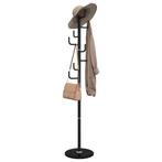 vidaXL Kapstok 183 cm gepoedercoat ijzer zwart, Verzenden, Nieuw