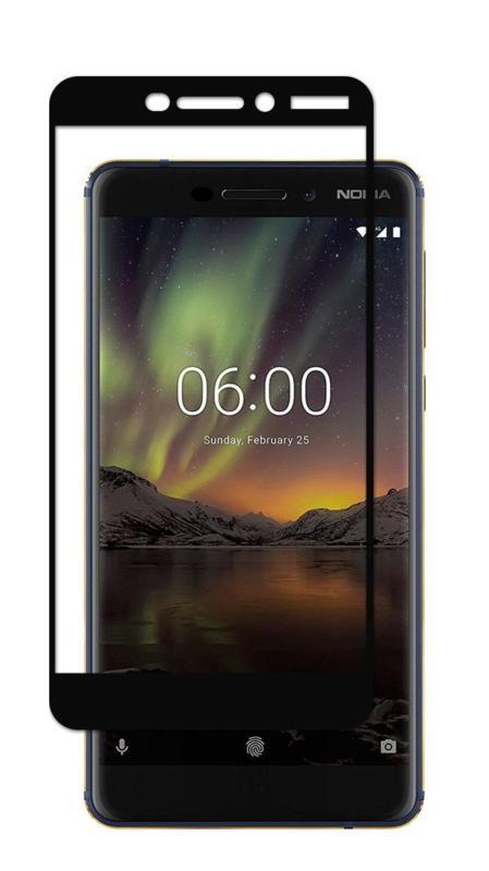 Nokia 6 (2018) Full Cover Full Glue Tempered Glass Protector, Telecommunicatie, Mobiele telefoons | Hoesjes en Frontjes | Nokia