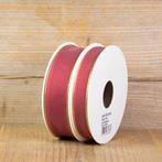 Batiste deLuxe Bordeaux > 15m | 15mm/25mm Luxe Katoen, Verzenden, Nieuw