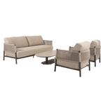 Boaz Savanne stoel bank loungeset 4 delige keramiek terre 4, Tuin en Terras, Tuinsets en Loungesets, Ophalen of Verzenden, Nieuw