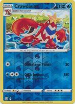 Crawdaunt 33/172 reverse holo Brilliant Stars, Hobby en Vrije tijd, Verzamelkaartspellen | Pokémon, Ophalen of Verzenden, Nieuw