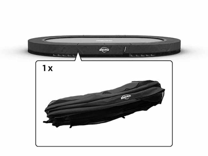 Trampoline Rand ovaal Berg Champion Grand inground 350x250, Kinderen en Baby's, Speelgoed | Buiten | Trampolines, Nieuw, Ophalen of Verzenden