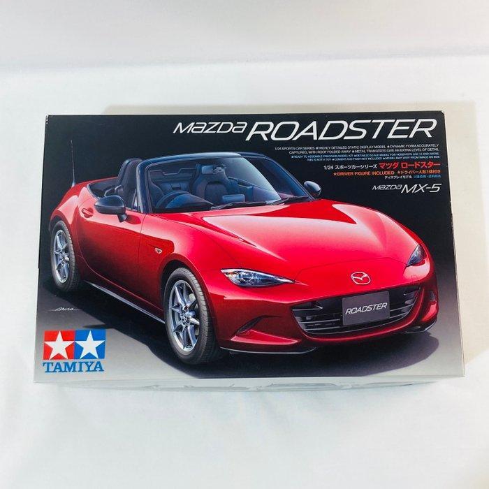 Tamiya 1:24 - Modelbouwdoos - Mazda MX-5 ROADSTER - 24342, Hobby en Vrije tijd, Modelauto's | 1:5 tot 1:12