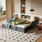 Rosahqnda Opvouwbare Sofa Bed 90/180x200 cm Velvet, Verzenden, Nieuw