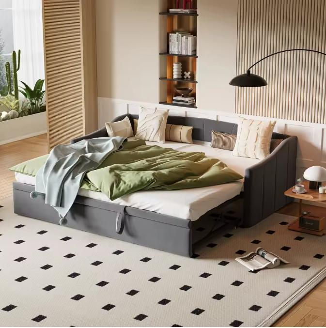 Rosahqnda Opvouwbare Sofa Bed 90/180x200 cm Velvet, Huis en Inrichting, Slaapkamer | Slaapbanken, Nieuw, Verzenden