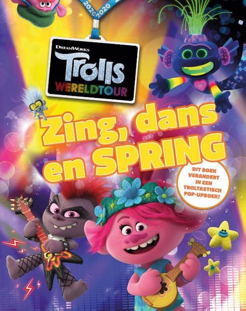 Trolls Wereldtour - Zing, dans en spring 9789059247666, Boeken, Kinderboeken | Baby's en Peuters, Gelezen, Verzenden