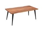Massieve salontafel ORGANIC LIVING 110cm natuurlijk, Huis en Inrichting, Tafels | Salontafels, Ophalen of Verzenden, Nieuw