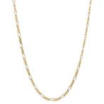 Gouden figaro collier 14 krt, Sieraden, Tassen en Uiterlijk, Kettingen, Ophalen of Verzenden, Nieuw