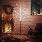 vidaXL Berkenboom LED 96 LEDs warmwit 180 cm wit, Diversen, Kerst, Verzenden, Nieuw