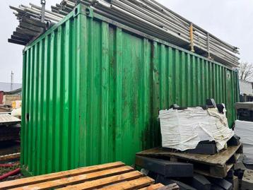 Gebruikte (opslag) container beschikbaar voor biedingen