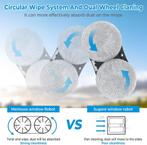 Raamreinigingsrobot met automatische waterstraal 5600Pa Raam, Verzenden, Zo goed als nieuw