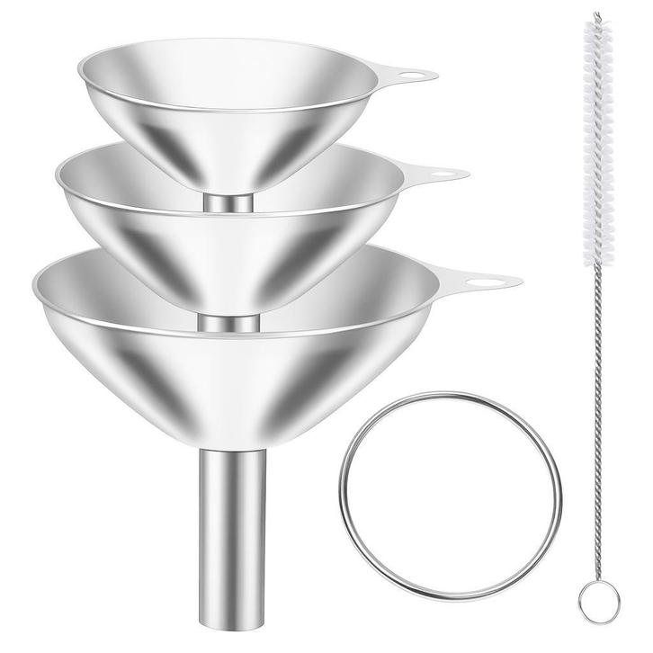 My Green Deal – RVS Trechter Set – 3-delig, Huis en Inrichting, Keuken | Tupperware, Nieuw, Verzenden