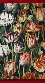 300x280cm! Nieuw Art Nouveau Bloemenweefsel met realistische