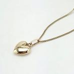 Ketting met hanger - 14 karaat Geel goud - Hartje hanger