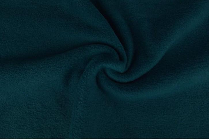 10 meter fleece stof Donker Petrol - Anti Pilling Fleece, Hobby en Vrije tijd, Stoffen en Lappen, 120 cm of meer, 200 cm of meer