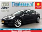 Tesla Model 3 Long Range AWD 75 kWh 360Camera 351PK €319pm, Auto's, Tesla, Automaat, Zwart, Elektrisch, Nieuw