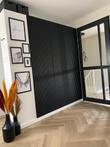 Lattenwand 280x60 Zwart Wandpanelen Akupanel Wanddecoratie
