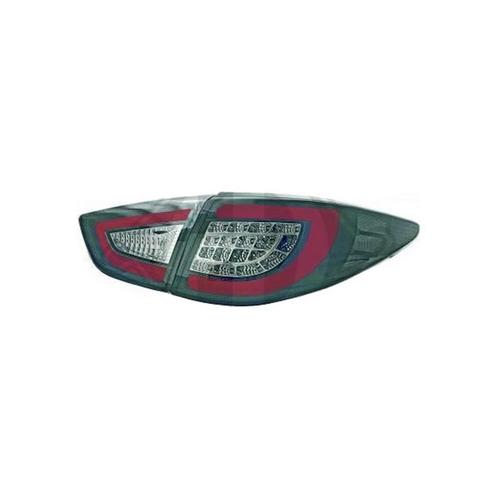 Achterlichten Hyundai IX35 zwart Light Bar LED, Auto-onderdelen, Verlichting, Nieuw, Hyundai, Ophalen of Verzenden