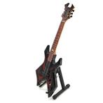 Miniatuur BC Rich Wartribe gitaar met gratis standaard, Ophalen of Verzenden, Nieuw, Pop, Beeldje of Miniatuur