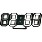 Digitale wekker klok en moderne tafel lamp witte LEDs, Huis en Inrichting, Woonaccessoires | Klokken, Ophalen of Verzenden, Nieuw