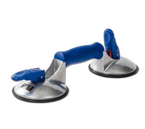 Veribor Blue Line zuigheffer, 2-naps aluminium met vacuümver, Doe-het-zelf en Verbouw, Glas en Ramen, Nieuw, Ophalen of Verzenden