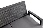Hoek Loungeset Prato Forte Aluminium/Wicker Lesli Living, Tuin en Terras, Tuinsets en Loungesets, Verzenden, Nieuw