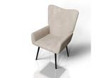 Veiling - Oorfauteuil / Relaxfauteuil Odense - Beige - Cordu, Nieuw