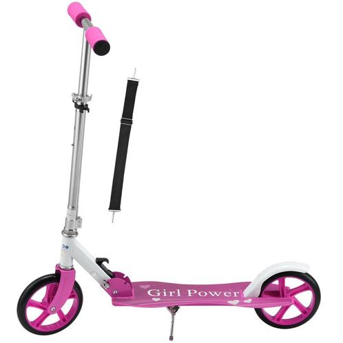 Inklapbare Step / Scooter - Girl Power - XXL Wielen, Fietsen en Brommers, Steps, Nieuw, Verzenden