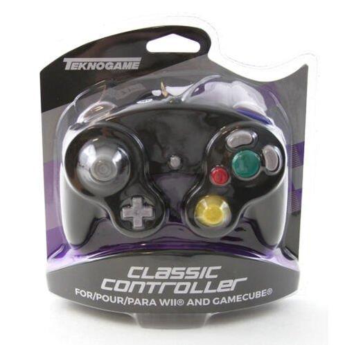 Teknogame Gamecube controller zwart, Spelcomputers en Games, Spelcomputers | Nintendo GameCube, Verzenden