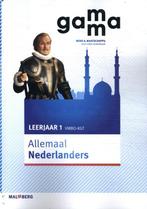 Gamma leerjaar 1 vmbo-kgt mens & maatschappij Themaboek, Boeken, Schoolboeken, Verzenden, Gelezen, S. Groen