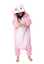 Onesie Roze Konijn Pak XL-XXL Konijnenpak Kostuum Paashaas H, Nieuw, Carnaval, Ophalen of Verzenden, Kleding