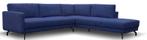 Hoekbank Vleuten - hoekbanken - Blauw, Huis en Inrichting, Nieuw, Stof