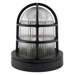 Gibraltar Scheepslamp Zwart Brons Buitenverlichting, Tuin en Terras, Buitenverlichting, Overige materialen, Verzenden, Nieuw, 50 tot 250 watt