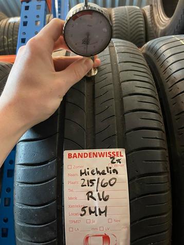 4x michelin 215 60 R16 *ZOMER* 5MM gratis montage beschikbaar voor biedingen