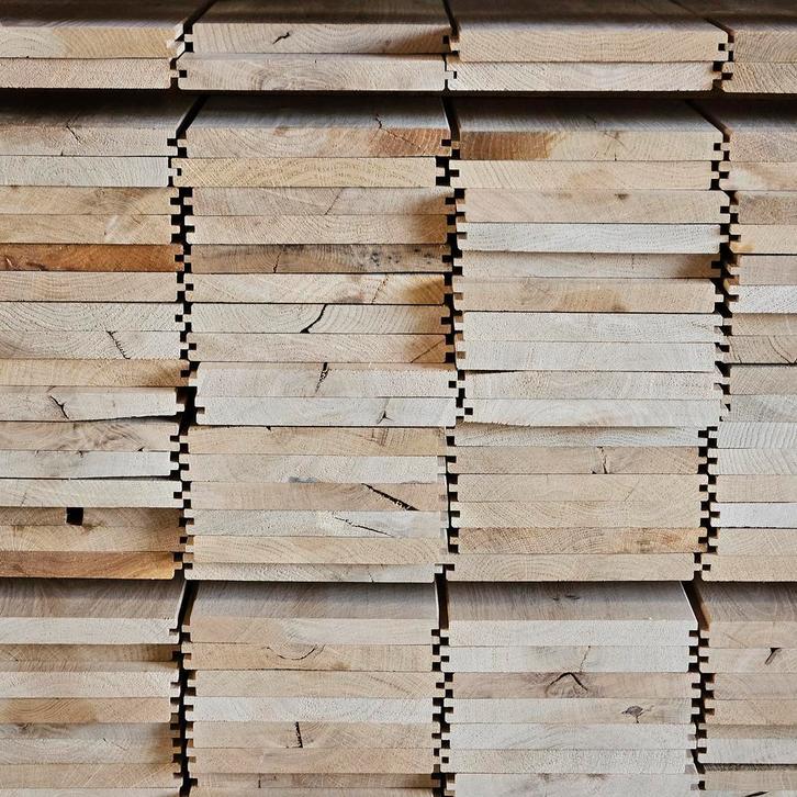 Massief eiken vloerdelen | vellingdelen | scherpe prijs, Doe-het-zelf en Verbouw, Overige Doe-het-zelf en Verbouw, Nieuw, Ophalen