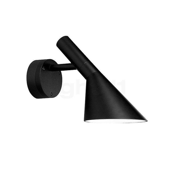 Louis Poulsen AJ 50 Wandlamp LED, zwart (Wandlampen), Huis en Inrichting, Lampen | Wandlampen, Nieuw, Verzenden