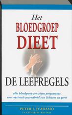 Het bloedgroepdieet - De leefregels 9789032508432, Boeken, Gelezen, P.J. D'Adamo, C. Whitney, Verzenden