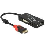 Premium DisplayPort 1.2 naar HDMI, DVI en VGA, Audio, Tv en Foto, Audiokabels en Televisiekabels, Nieuw, Ophalen of Verzenden