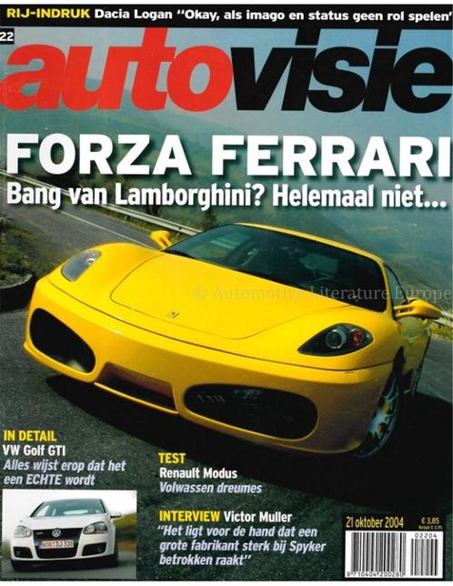 2004 AUTOVISIE MAGAZINE 22 NEDERLANDS, Boeken, Auto's | Folders en Tijdschriften