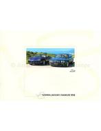 1998 JAGUAR XJ V8 & DAIMLER MODELLEN BROCHURE ITALIAANS, Nieuw, Author