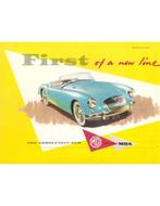 1955 MG MGA BROCHURE ENGELS, Boeken, Auto's | Folders en Tijdschriften, Nieuw, Author
