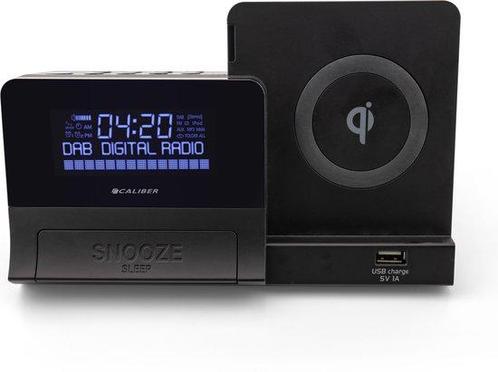 Caliber HCG012QIDAB-BT - Wekkeradio met DAB+ , bluetooth en, Witgoed en Apparatuur, Wekkers, Verzenden