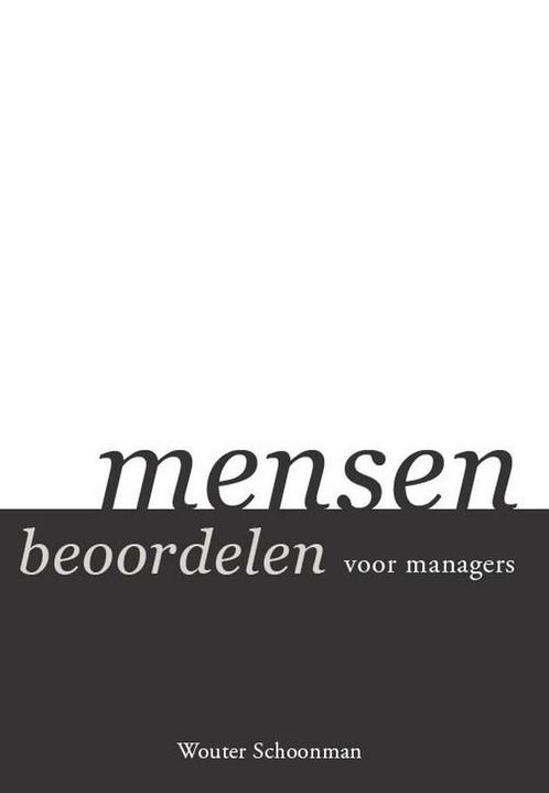 Mensen beoordelen 9789491203053 Wouter Schoonman, Boeken, Psychologie, Gelezen, Verzenden