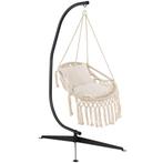 LIVSK Hangstoel met C-vormige Beugel - Inclusief 2 Zachte Ku, Verzenden, Nieuw