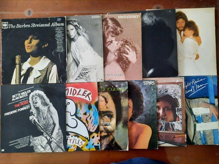 Barbra Streisand . Bette Midler and Janis Ian - 11 x LP, Cd's en Dvd's, Vinyl Singles