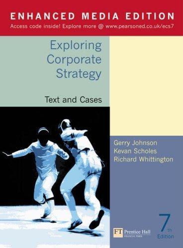 Exploring Corporate Strategy Enhanced Media Edition Text and, Boeken, Taal | Engels, Gelezen, Verzenden