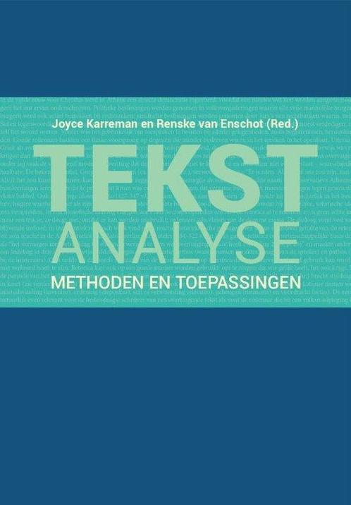 9789023258322 Tekstanalyse, Boeken, Studieboeken en Cursussen, Nieuw, Verzenden