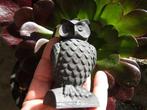 SHUNGITE High Energy OWL (86mm) - WIFI-BESCHERMING- 104 g