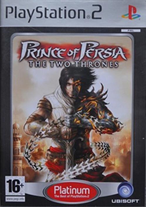 Prince of Persia the Two Thrones (platinum) (PlayStation 2), Spelcomputers en Games, Games | Sony PlayStation 2, Gebruikt, Vanaf 12 jaar